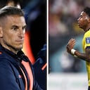 Sebastián Beccacece no podrá contar con Ángelo Preciado para jugar con Colombia