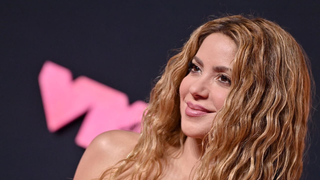 Shakira se lució en los premios MTV (Photo by Axelle/Bauer-Griffin/FilmMagic)