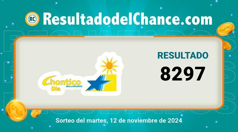 Resultado Lotería Chontico 12 de noviembre de 2024