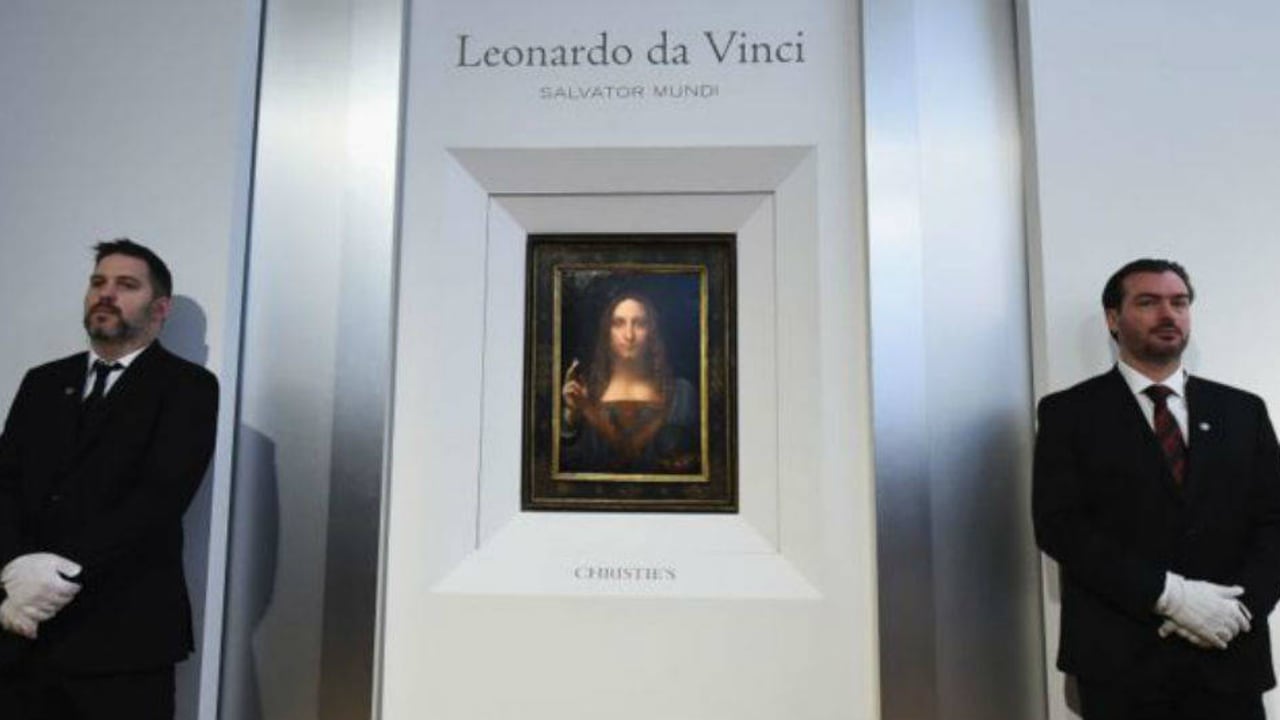 La obra más costosa de la historia, atribuida a Da Vinci, en realidad no sería del artista