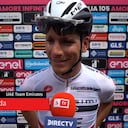 Joao Almeida atendió a 'SEMANA en la Ruta' antes del inicio de la etapa 15