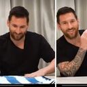 Lionel Messi vio por primera vez el escudo de la AFA con las tres estrellas tras la consagración en Qatar 2022.