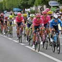 Rigoberto Urán y Miguel ángel López en la meta de la sexta etapa