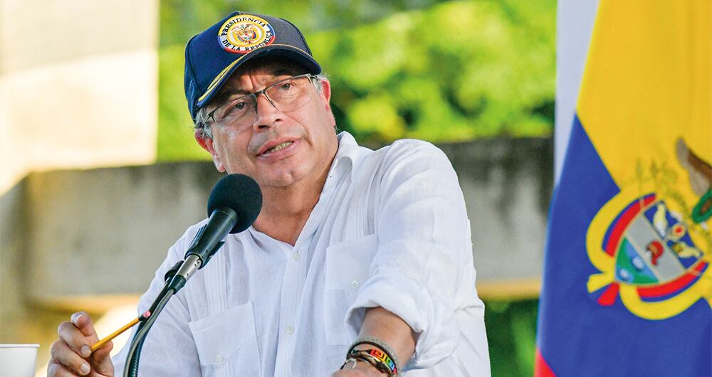 Gustavo Petro, presidente de Colombia. 