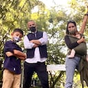 La actriz se encuentra feliz con sus dos hijos