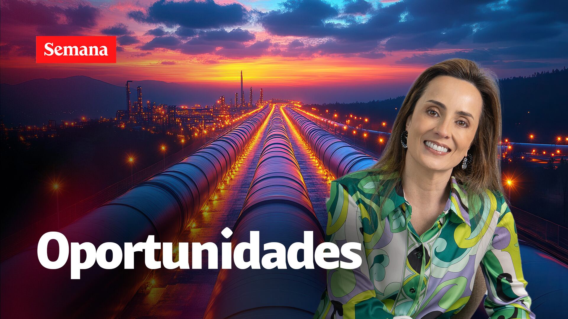 Natalia de la Calle, presidenta de Oleoducto de Colombia.