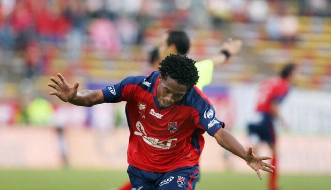 Juan Guillermo Cuadrado con los colores del Deportivo Independiente Medellín.