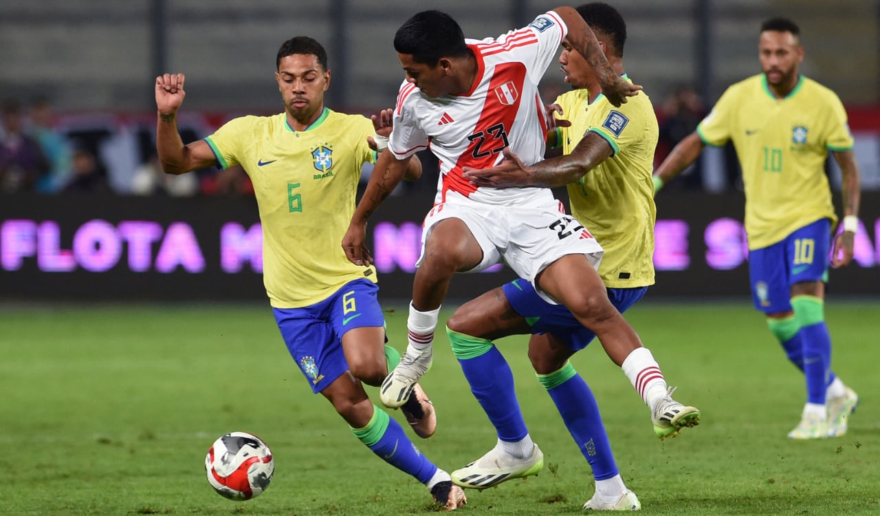 Perú vs. Brasil en la eliminatoria rumbo al Mundial 2026