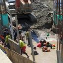 Organismos de socorro rescataron con vida a obrero que quedó atrapado en una construcción en Bocagrande.