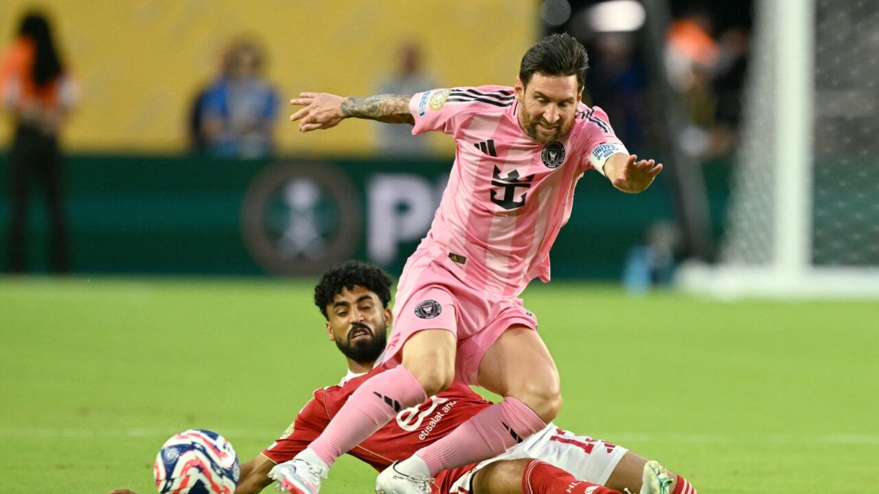 Al-Ahly frenó al Inter Miami y amargó el estreno mundialista de Lionel Messi.