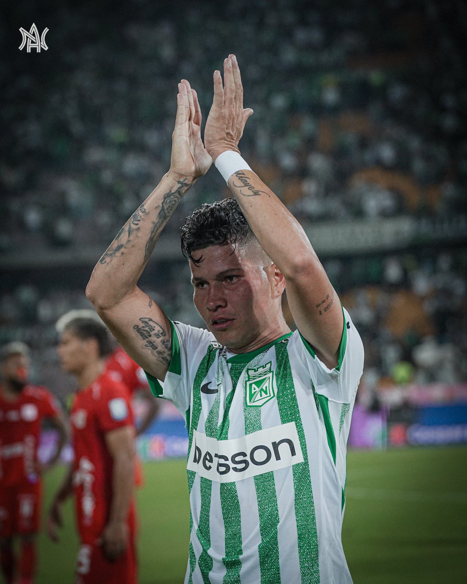 Jorman Campuzano, jugador de Atlético Nacional