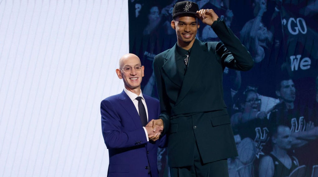 Victor Wembanyama fue el pick número 1 del draft de la NBA 2023.