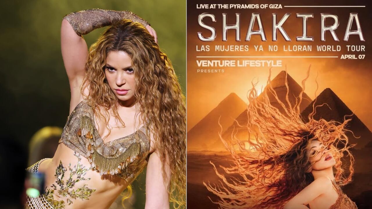 Shakira, imparable: la millonaria cifra que la convierte en la reina absoluta de los escenarios y su histórico regreso a Egipto.