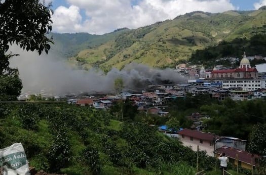 En Manzanares activaron un Puesto de Mando Unificado por la magnitud de la emergencia