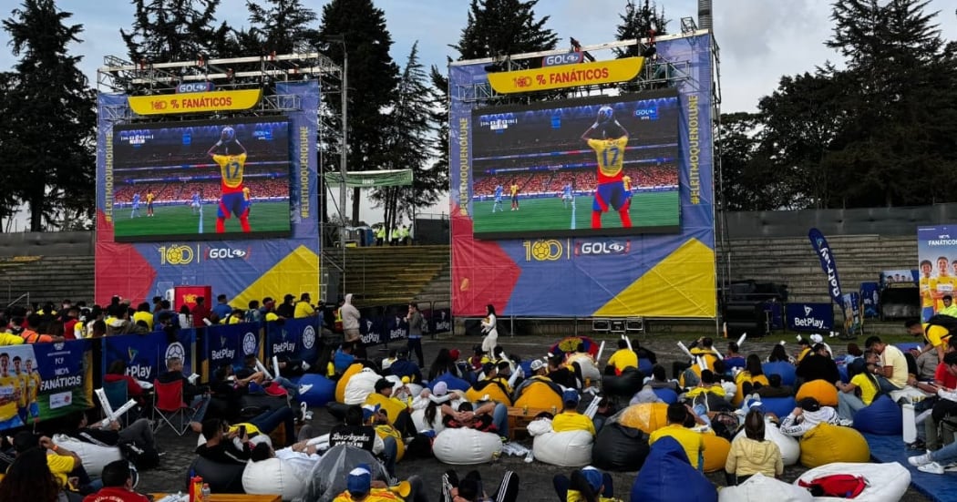 El partido Colombia vs Panamá será transmitido en pantallas gigantes en tres parques en Bogotá