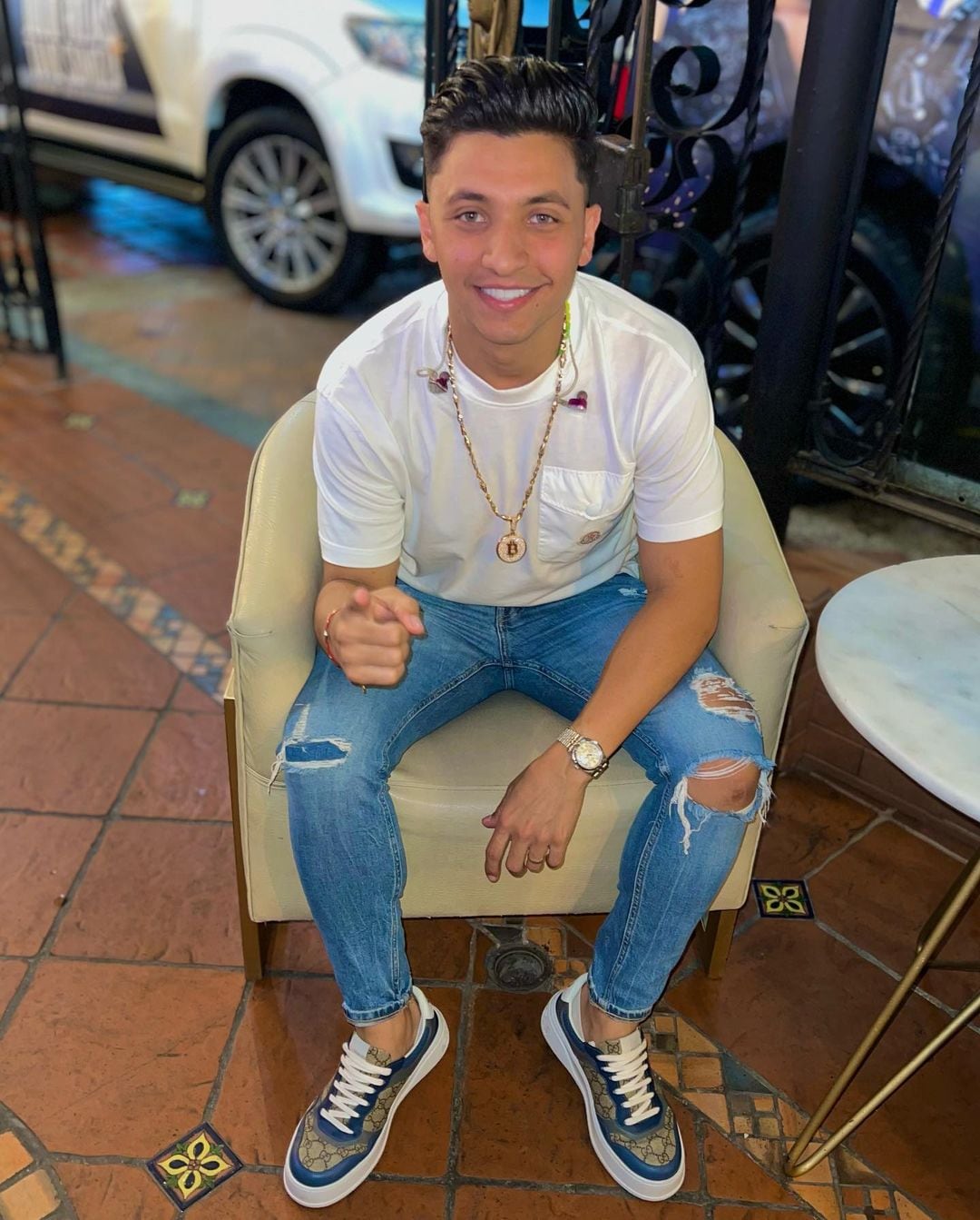 Julio César Rojas, cantante de vallenato.