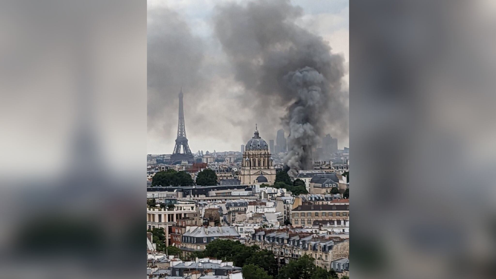 Unos 70 camiones de bomberos con 270 efectivos fueron movilizados para impedir que las llamas provocadas por la explosión “se propaguen a dos edificios aledaños.