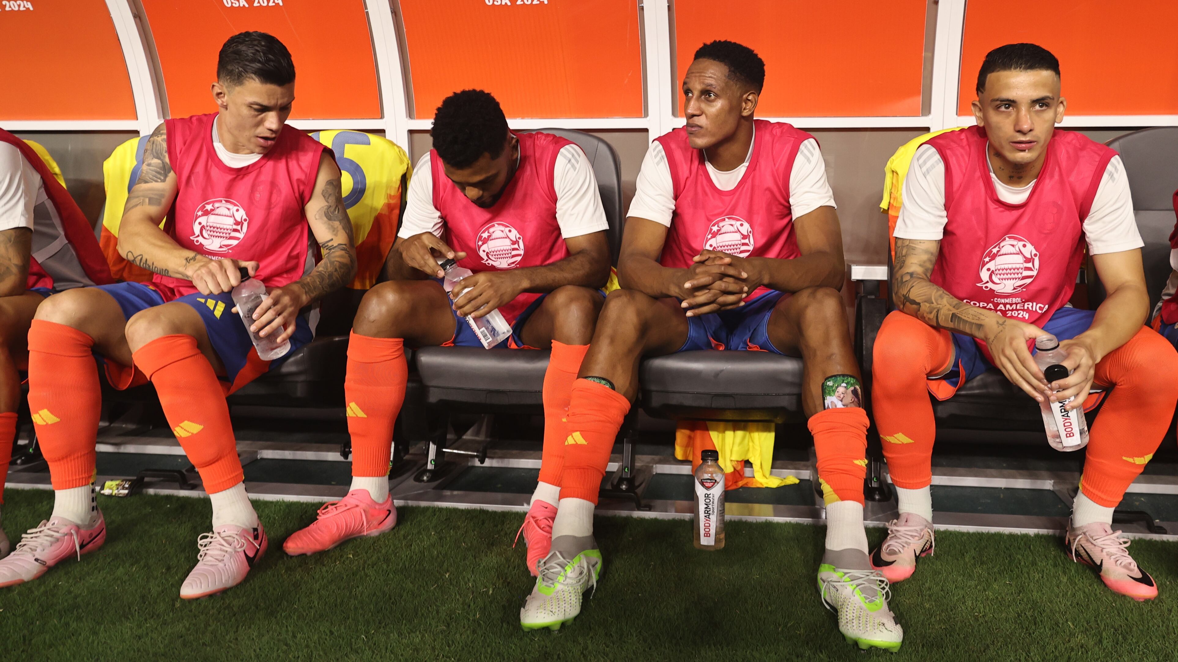 Banco técnico de la Selección Colombia en la Copa América 2024.