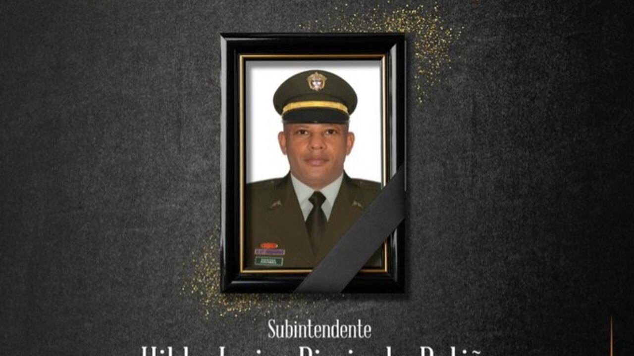 Durante el violento asalto fue asesinado el subintendente Hilde Javier Pimienta Patiño.