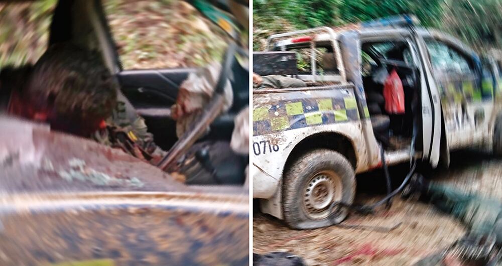   Los atentados con explosivos en vías de Norte de Santander son una constante contra la fuerza pública.