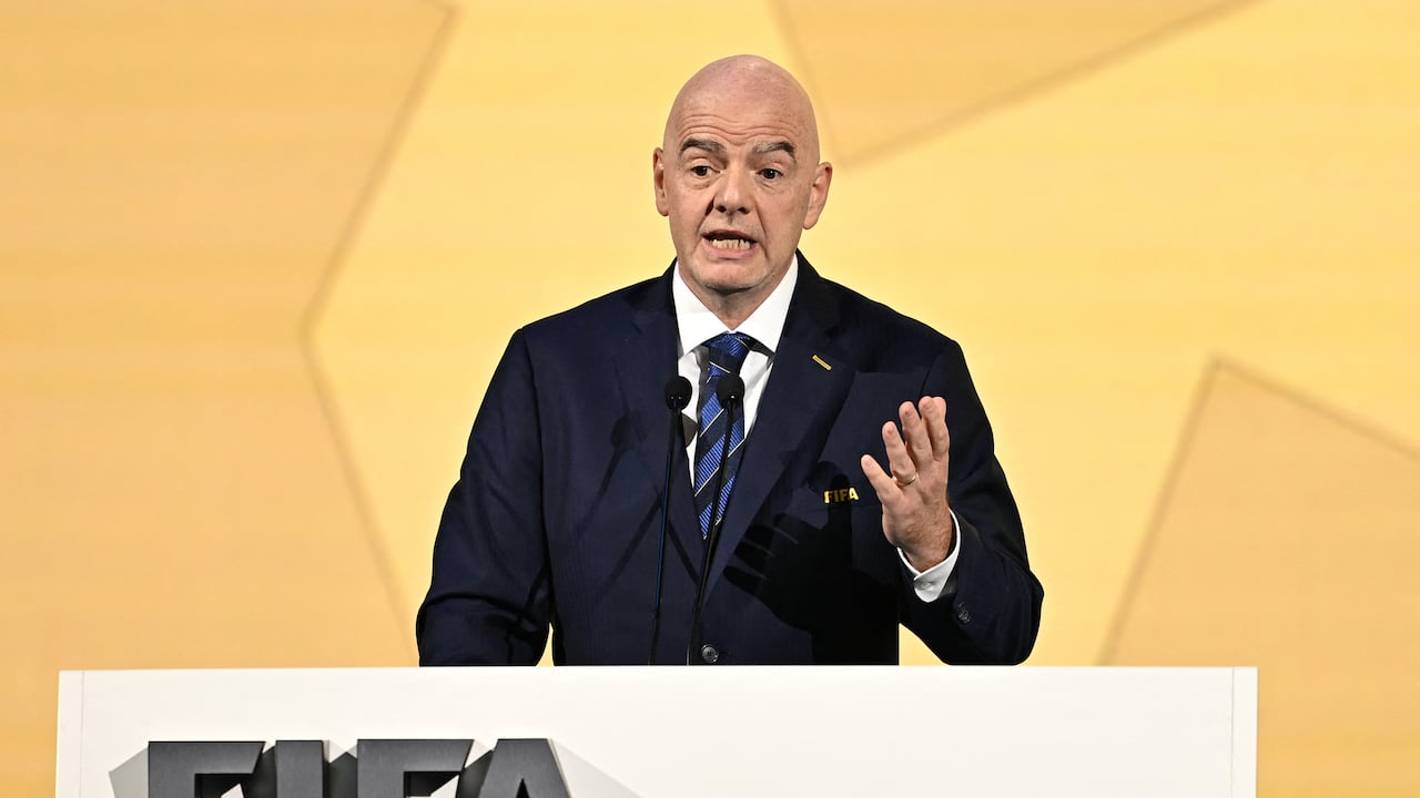 Presidente de la Fifa Gianni Infantino busca su reelección.