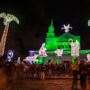 Iglesia de Monserrate en la ciudad de Bogotá, Colombia