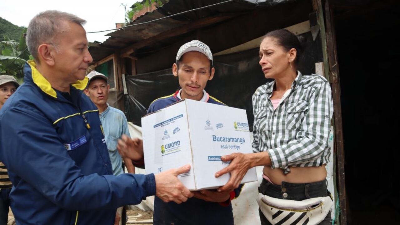 Unas 145 familias hasta el momento han recibido las ayudas humanitarias.