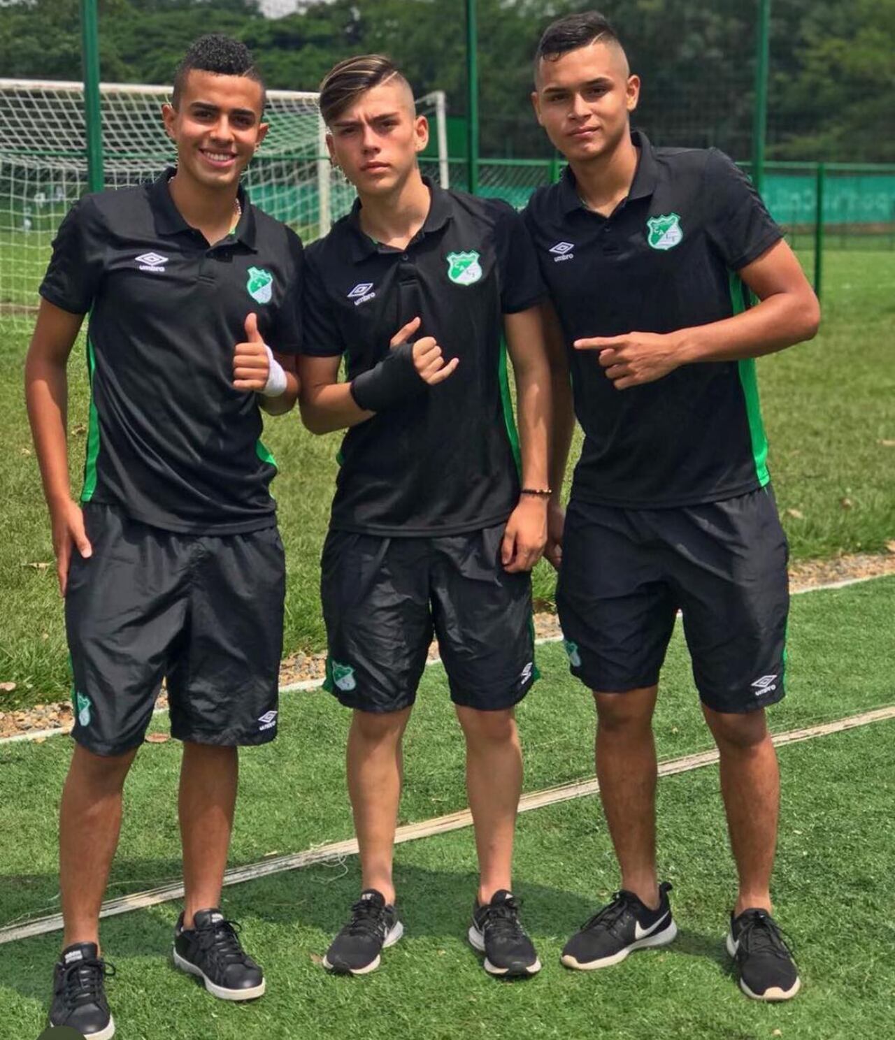 Daniel Ruíz cuando jugaba para Deportivo Cali.