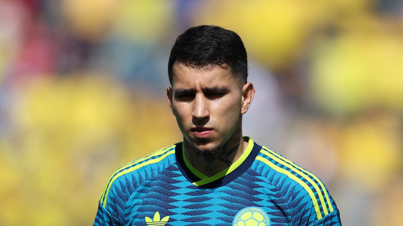 Gustavo Puerta, volante de la Selección Colombia de mayores.