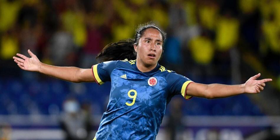 Mayra Ramírez, delantera de la Selección Colombia