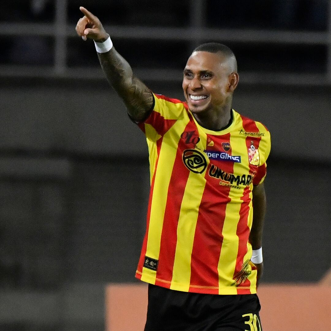 Arley Rodríguez quedará en la historia del Pereira por marcarle a Boca Juniors.