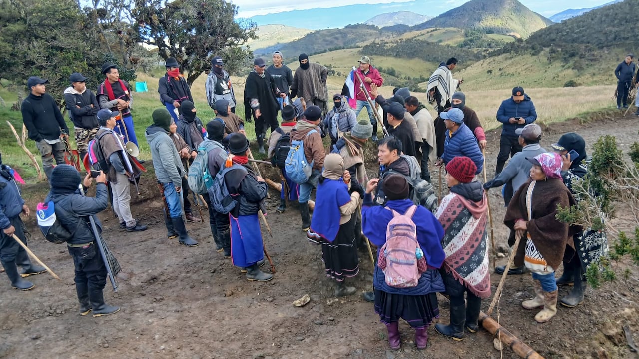 Imagen referencia de los enfrentamientos que se han presentado entre indígenas del departamento del Cauca.