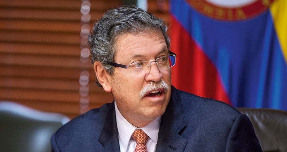 “En estos tiempos hay mucha crispación, pero creo que las instituciones en nuestro país son sólidas”, afirmó Luis Guillermo Guerrero.