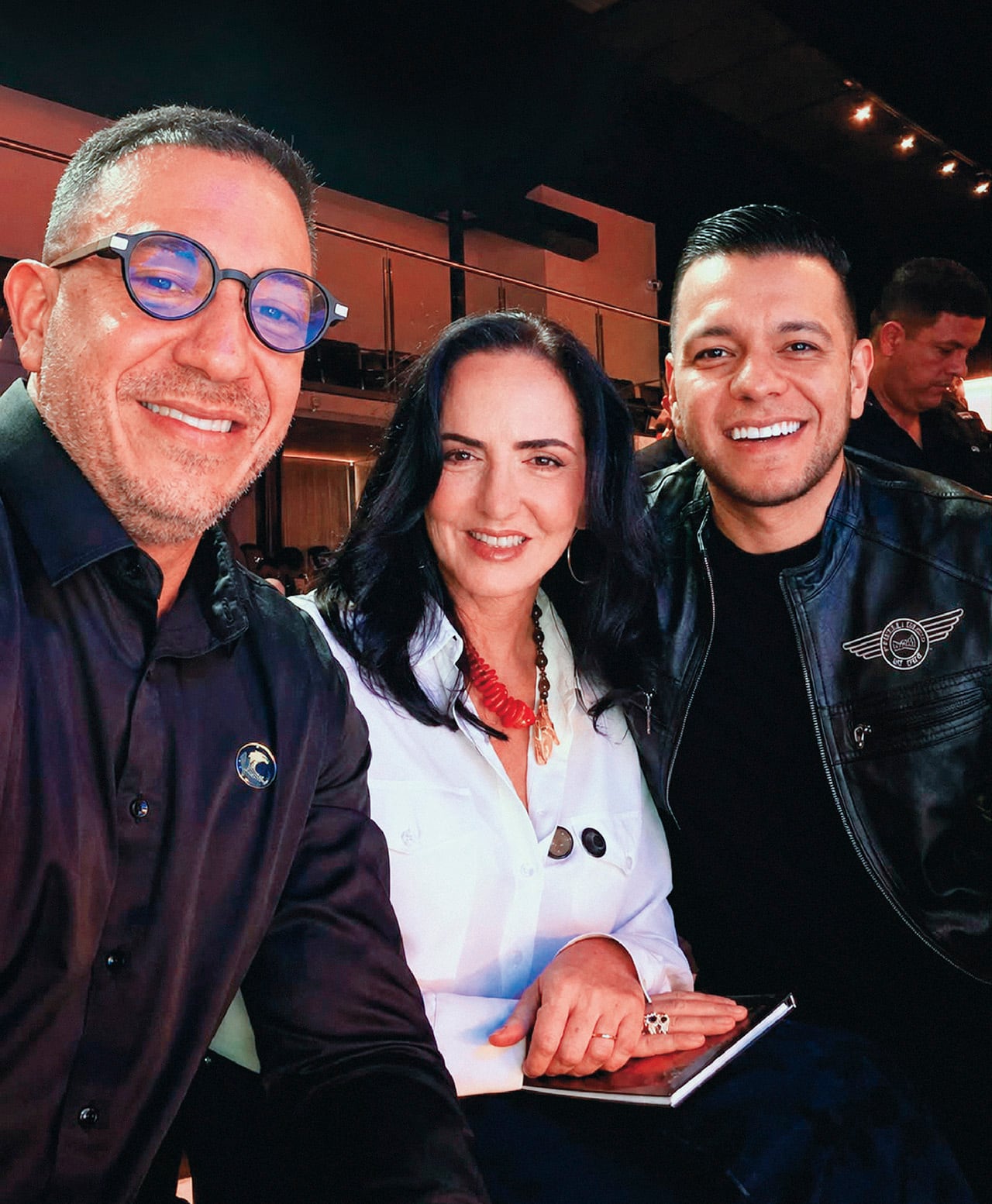 Rodolfo José, María Fernanda Cabal y Jota Pe Hernández.