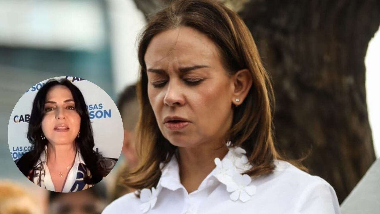 María Fernanda Cabal tuvo un polémico encuentro con María Claudia Tarazona durante la velación de su esposo, Miguel Uribe Turbay.