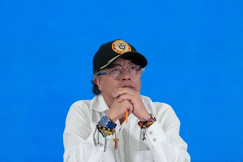 El presidente Gustavo Petro ha buscado apoyo internacional en medio de las fuertes tensiones con Donald Trump.
