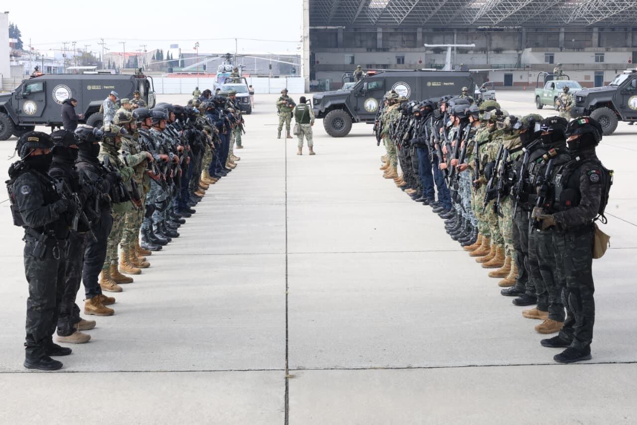 Los criminales han sido enviados en siete vuelos militares diferentes a seis ciudades del noroeste