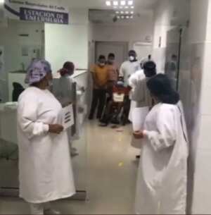 Brayan Añez, sobreviviente al accidente