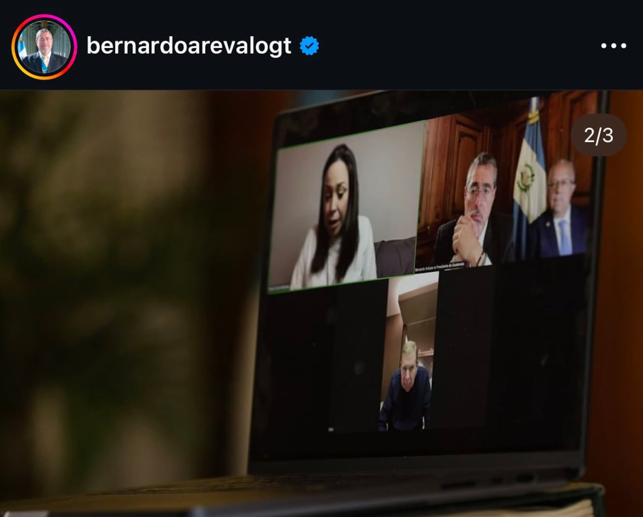 Arévalo y González sostuvieron junto a María Corina Machado, un encuentro virtual hace algunos días