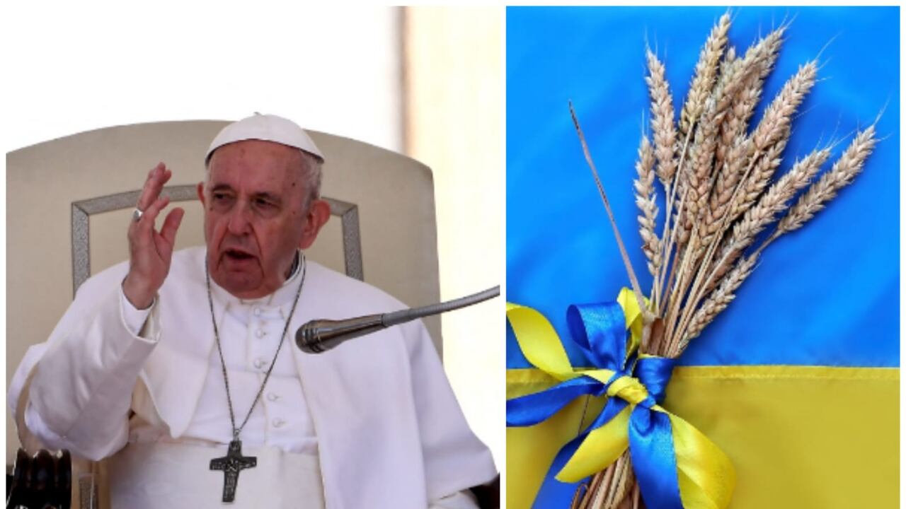 El pontífice hace un llamado al mundo para que no se utilice el cereal como una arma de guerra.