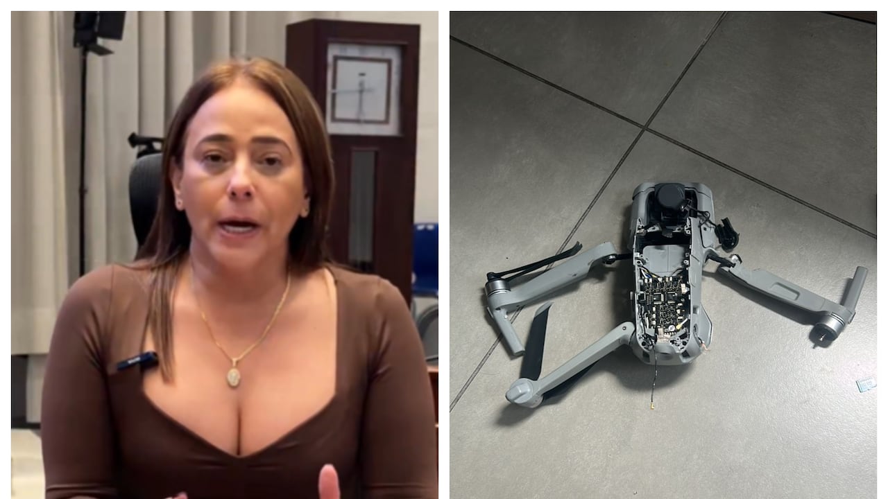 Claudia Carrasquilla, concejal de Medellín, denuncia intimidación con un dron cerca de su casa.