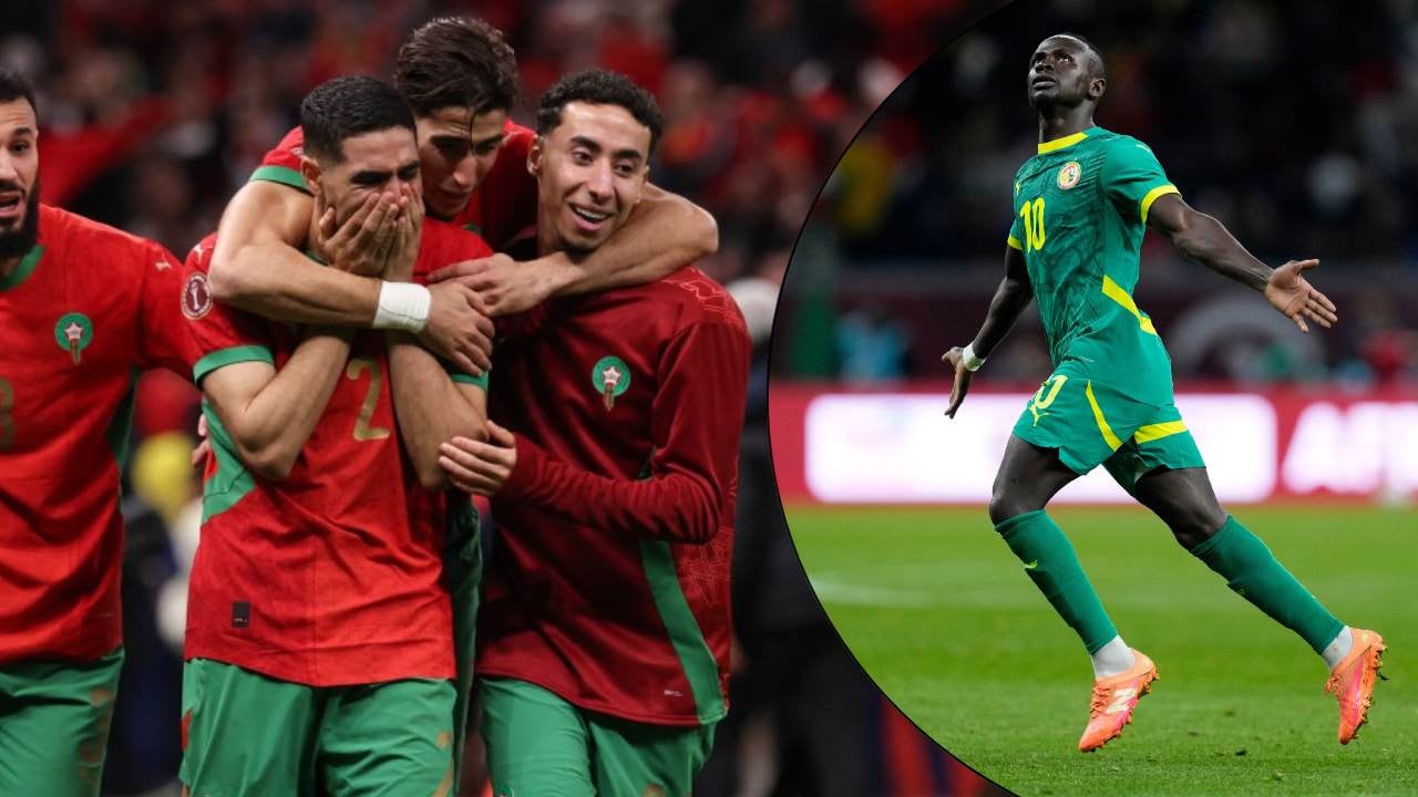 Marruecos vs. Senegal.