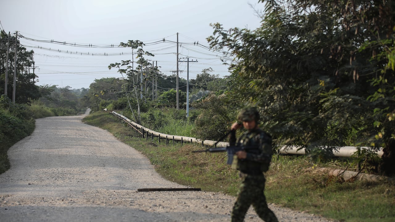 Cinco militares fueron secuestrados este domingo en zona rural de Tame, Arauca. Foto referencial.