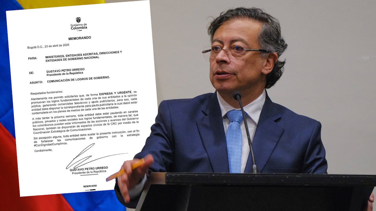 Polémica por memorando que firmó Gustavo Petro.