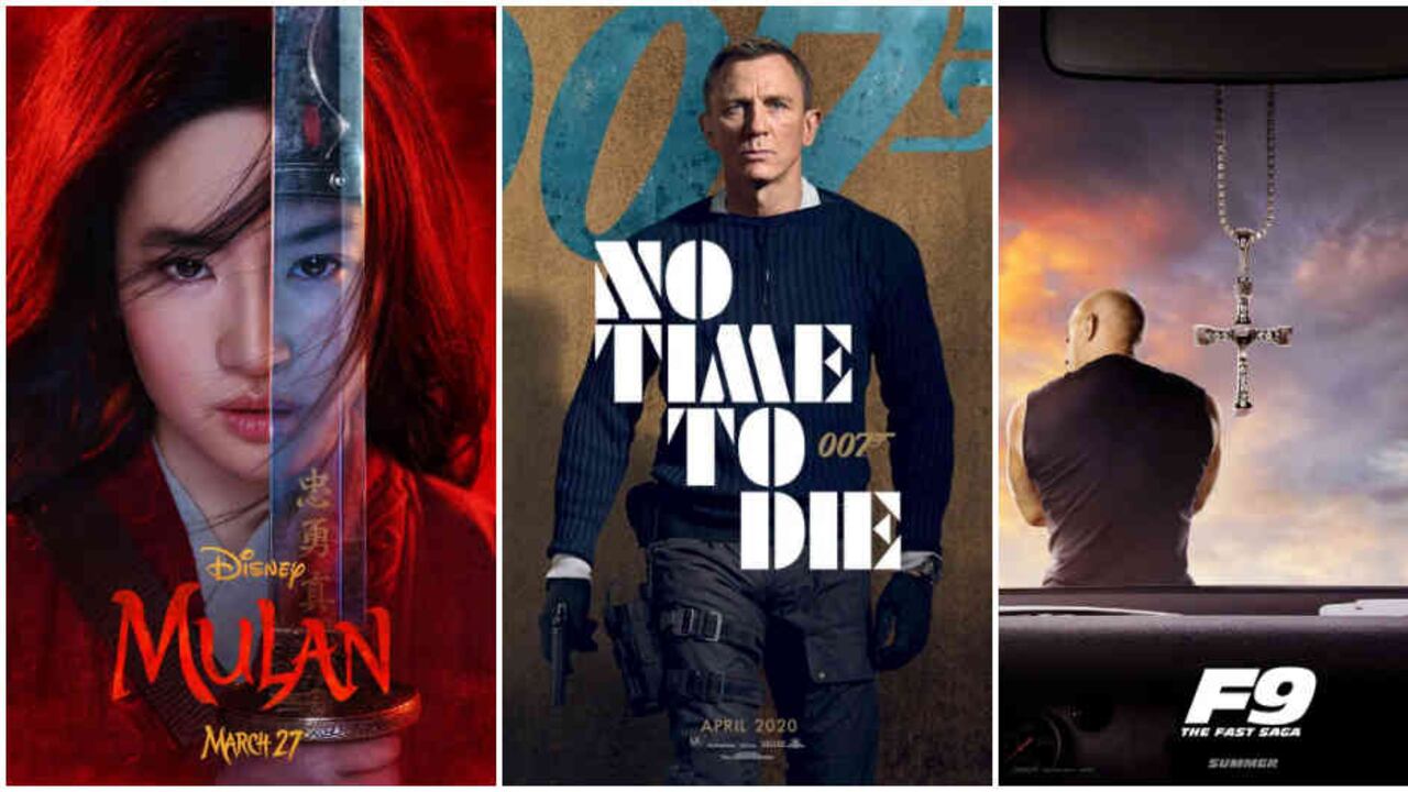 Mulan, Sin tiempo para morir y Rápido y Furioso 9: algunos de los estrenos aplazados por el coronavirus