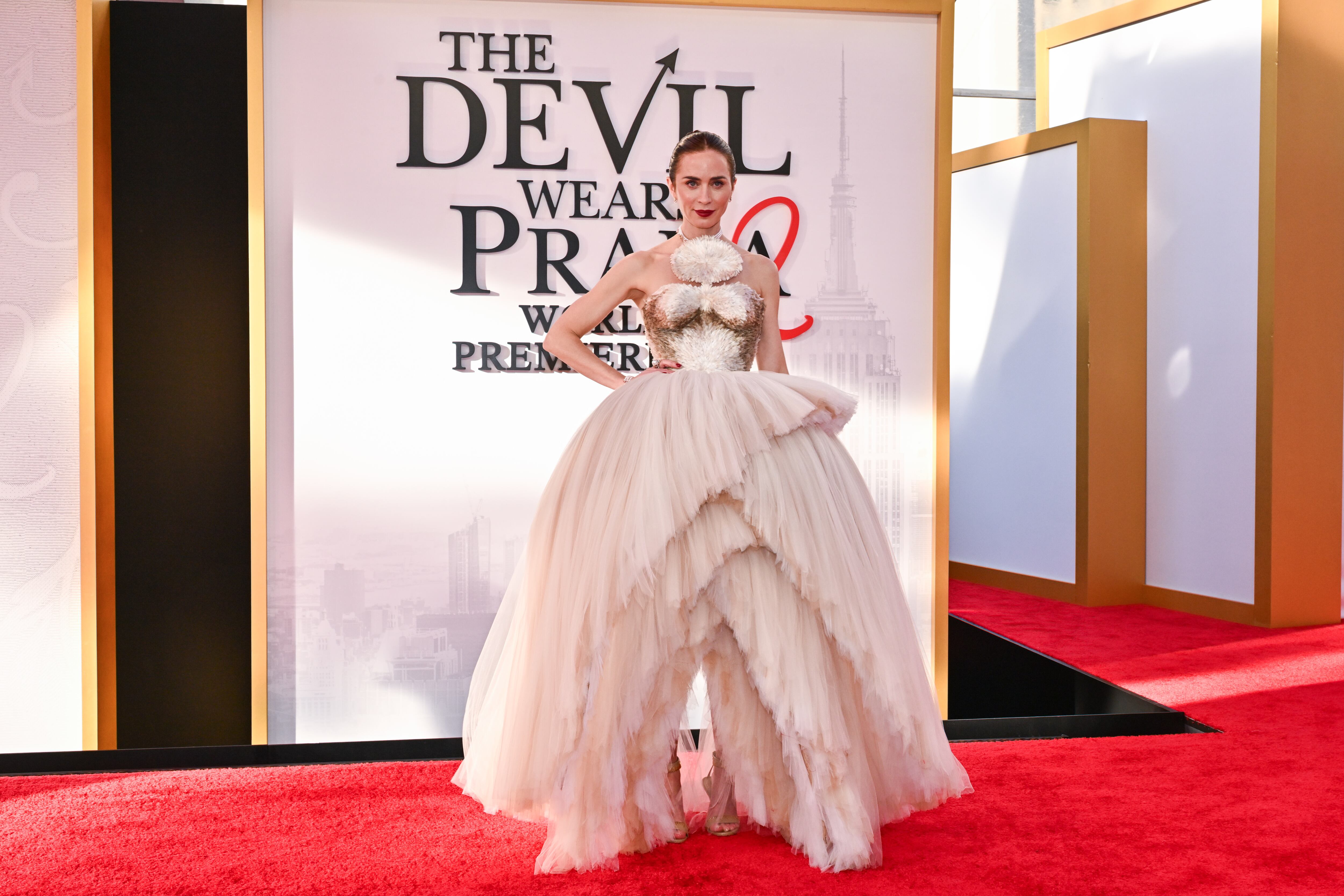 La premiere mundial de ‘El diablo viste a la moda 2’ se llevó a cabo en el  David Geffen Hall en Nueva York.