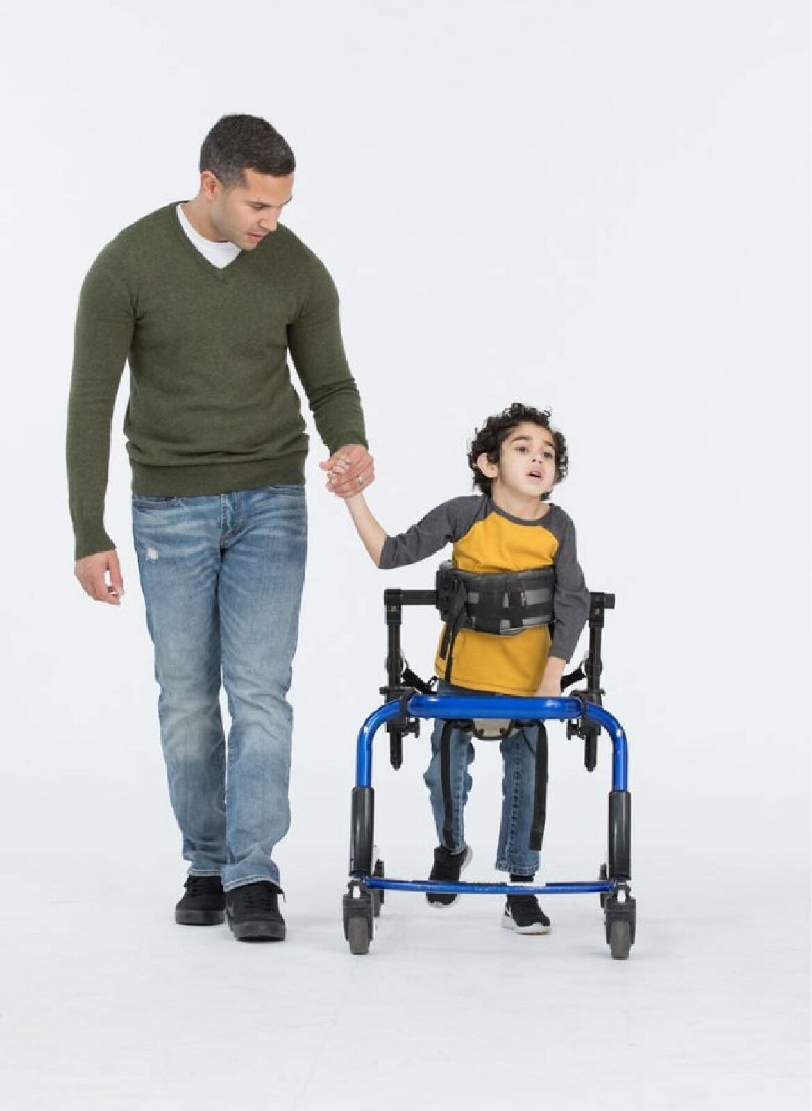 Niño con enfermedad de Batten