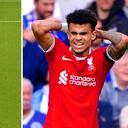 Luis Díaz y el gol que le anularon en el Liverpool vs. Brighton