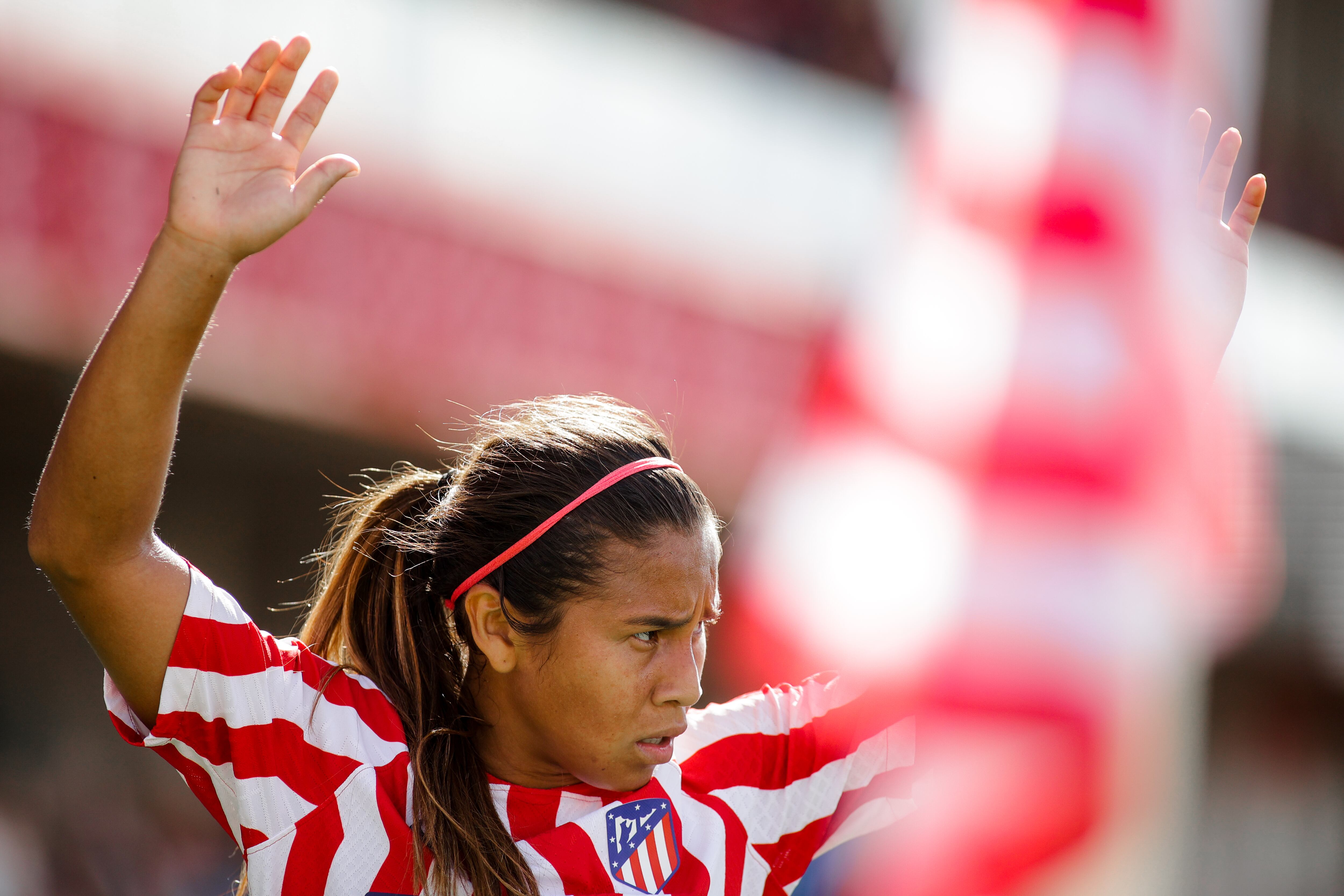 Leicy Santos, jugadora del Atlético de Madrid desde 2019