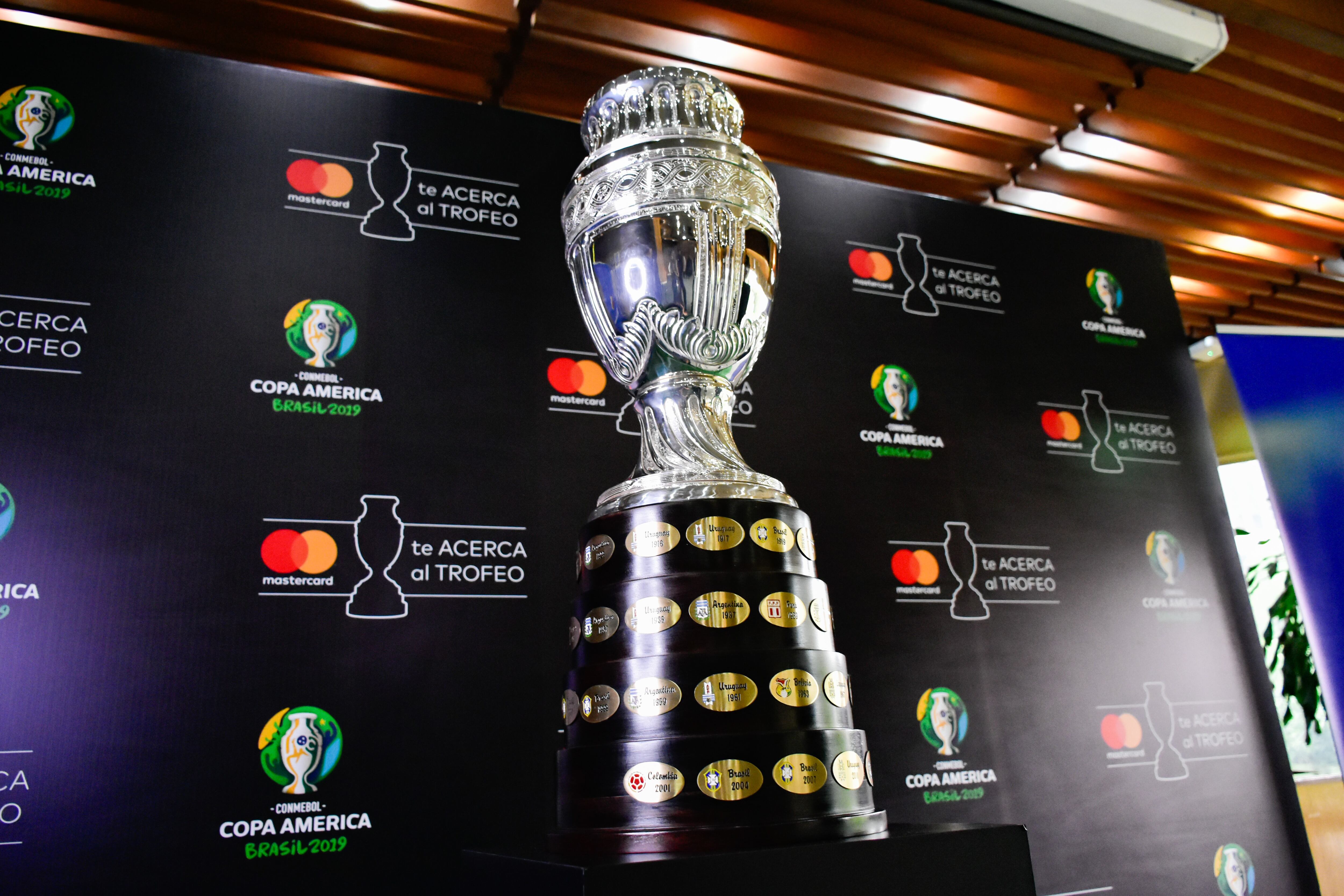 Trofeo Copa América en Colombia.